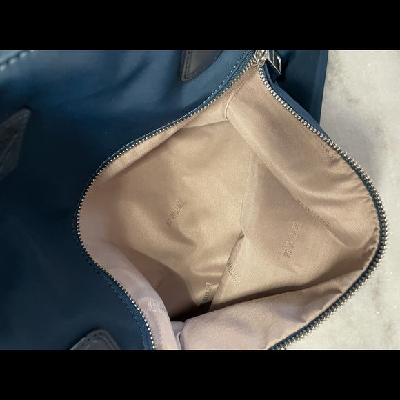 MZ Wallace Chelsea Navy Blue Tote EUC  with Silver Hardware. Beautiful/Multi-Use - Picture 14 of 14